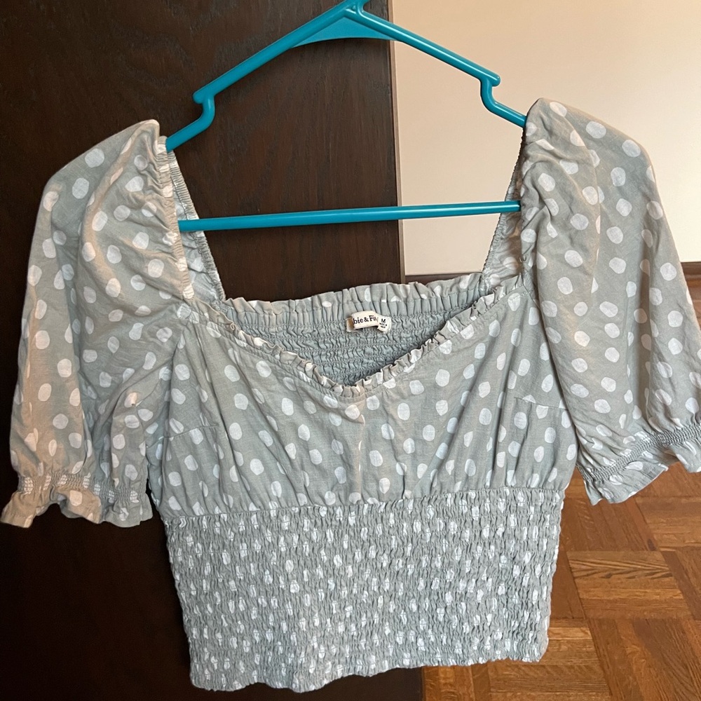 Sage mid rise top